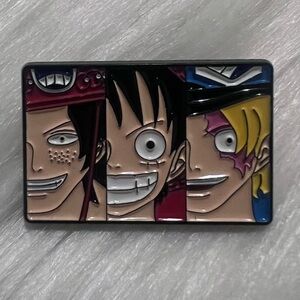 one piece luffy pin